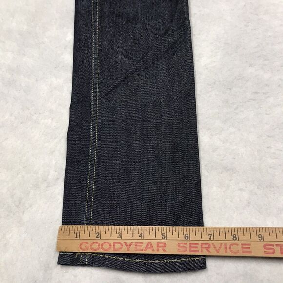 DIESEL Livy Jean Women 28x30 Dark Wash Lo Rise Stretch Denim Made in Italy - Picture 10 of 16